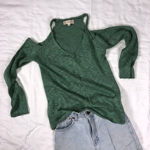 Cold Shoulder Sweater